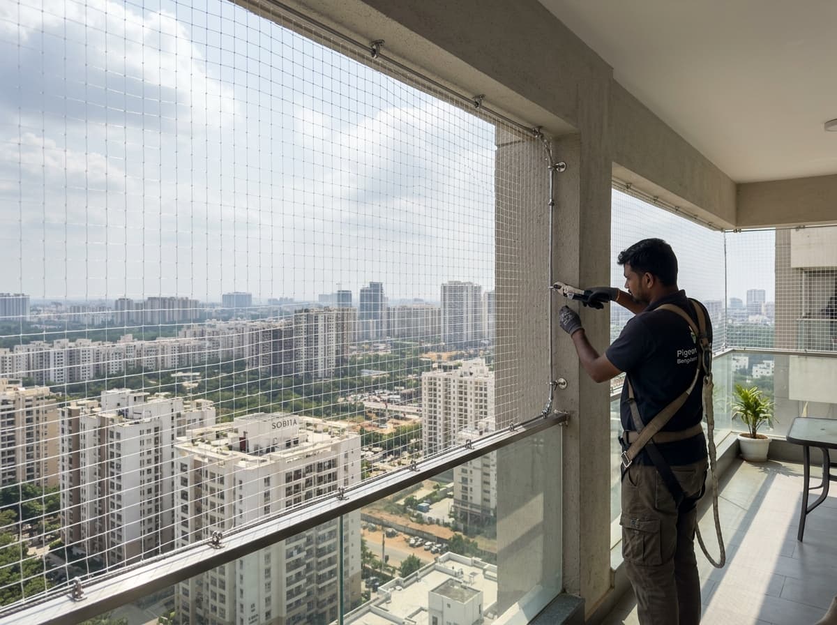 Bird Safety Net Fitting